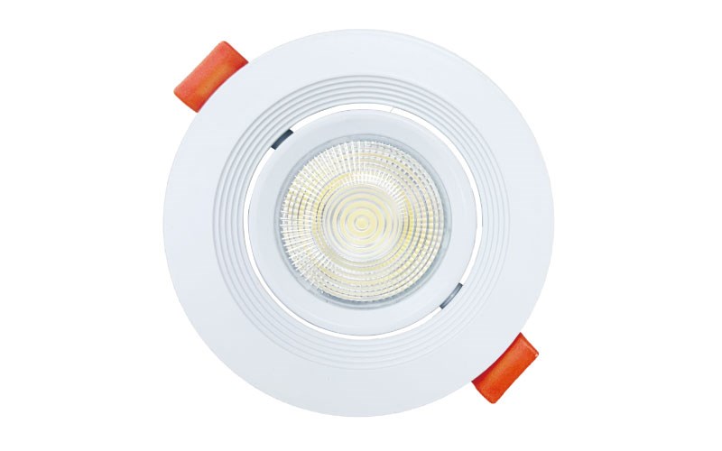 【開孔7~7.5公分】LED 7W COB超薄可調整聚光崁燈